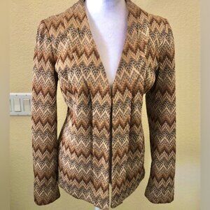Classiques Entier Atelier Women's Chevron Patterned Jacket